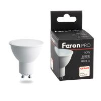 Лампа светодиодная Feron.PRO LB-1610 GU10 10W 175-265V 6400K 38163