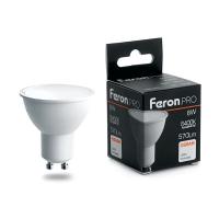 Лампа светодиодная Feron.PRO LB-1608 GU10 8W 175-265V 6400K 38094