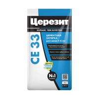 Затирка Церезит Comfort CE 33 Серая №07 5 кг