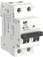 IEK ARMAT Автоматический выключатель M06N-DC 2P B 6А