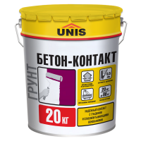 Грунтовка UNIS БЕТОН-КОНТАКТ 20 кг
