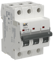 ARMAT Авт. выкл. без тепл. расц. M10N-MA 3P D 10А IEK