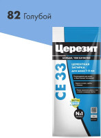 Затирка Церезит Comfort CE 33 Голубая №82 2 кг