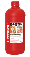 Латексная добавка Litokol Idrostuk 1,5 кг для повышения прочности и долговечности цементных затирок