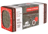 Утеплитель URSA Terra 36 PN Стены и крыши 1200х610х100 мм (3,6 м2 / 0,36 м3) (5)