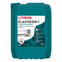 Гидроизоляция Litokol ELASTOcem (комп. B 8 кг) полимерцементная эластичная двухкомпонентная