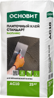 Клей для плитки Основит Базпликс AC10 (класс C0T) 25 кг (60)