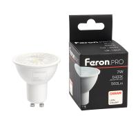 Лампа светодиодная Feron.PRO LB-1607 GU10 7W 175-265V 6400K 38178