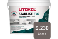 Затирка эпоксидная Litokol Starlike EVO S.230 какао 1 кг L0485280002