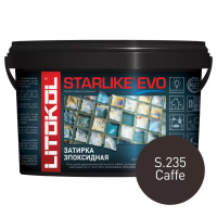 Затирка эпоксидная Litokol Starlike EVO S.235 кофе 1 кг L0485300002