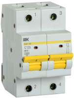 IEK KARAT Авт. выкл. ВА47-150 2Р 125А 15кА х-ка C