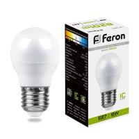 Лампа светодиодная Feron LB-550 Шарик E27 9W 175-265V 4000K 25805