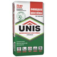 Шпаклевка гипсовая UNIS финишная 20 кг