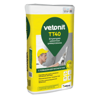 Штукатурка цементная Weber-Vetonit TT40 фасадная 25 кг