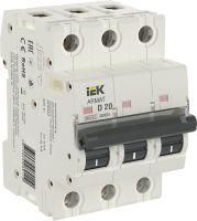 IEK ARMAT Автоматический выключатель M06N 3P D 20А