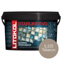 Затирка эпоксидная Litokol Starlike EVO S.225 табачный 5 кг L0485270004