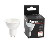 Лампа светодиодная Feron.PRO LB-1607 GU10 7W 175-265V 2700K 38182