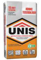 Клей UNIS Теплоклей для теплоизоляции 25 кг