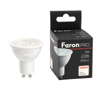 Лампа светодиодная Feron.PRO LB-1607 GU10 7W 175-265V 2700K