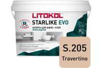 Затирка эпоксидная Litokol Starlike EVO S.205 бежевый 1 кг L0485230002