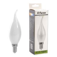 Лампа светодиодная Feron LB-718 Свеча на ветру E14 15W 230V 4000K 38262