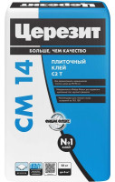 Клей для плитки и керамогранита Церезит CM 14 (класс C2T) 25 кг