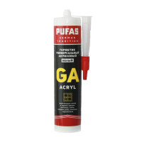 Герметик акриловый PUFAS GT GA 280 мл белый (12) 71736000