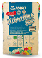 Клей плиточный Mapei ULTRAFLEX S2 серый (C2TE S2) 25 кг 2903825