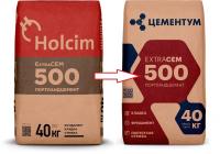 Цемент Holcim ExtraCEM М-500 Д-20 40 кг