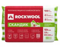 Утеплитель Rockwool Лайт Баттс Скандик 800х600х100 мм 6 штук в упаковке (2,88м2=0,288м3)