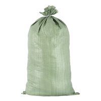 Мешки для строительного мусора 50 л 55х95 см полипропиленовый, зеленый
