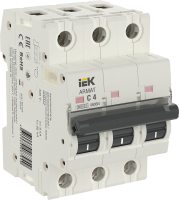 IEK ARMAT Автоматический выключатель M06N 3P C 4А