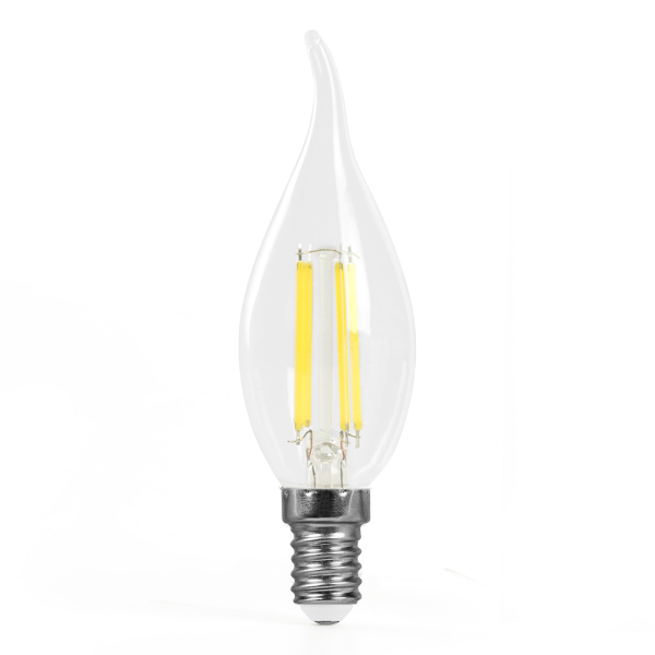Лампа светодиодная Feron.PRO LB-1216 Свеча на ветру E14 6W 175-265V 4000K
