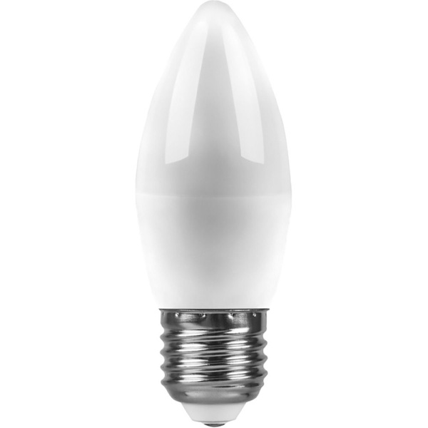 Лампа светодиодная Feron LB-570 Свеча E27 9W 175-265V 6400K 25938