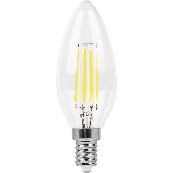 Лампа светодиодная Feron LB-73 Свеча E14 9W 230V 2700K