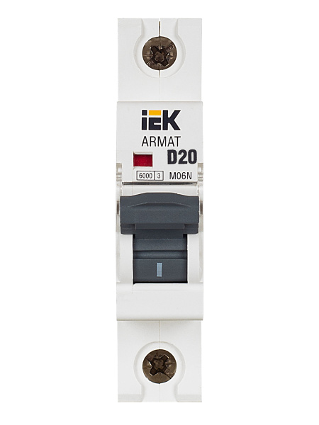 IEK ARMAT Автоматический выключатель M06N 1P D 20А