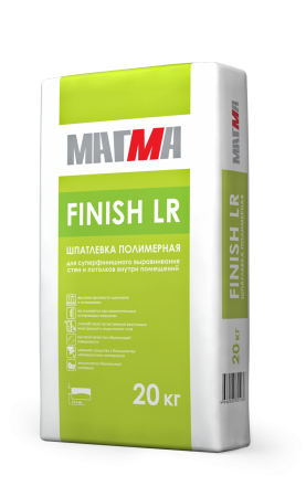 Шпаклевка полимерная Магма FINISH LR 20 кг