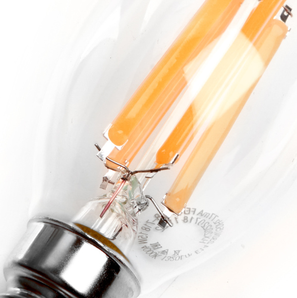 Лампа светодиодная Feron LB-718 Свеча на ветру E14 15W 230V 6400K