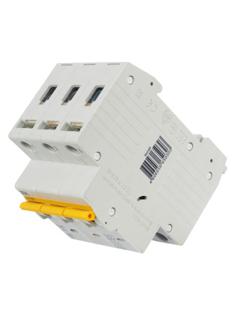 IEK KARAT Выключатель автоматический ВА47-60M 3Р 40А 6кА С