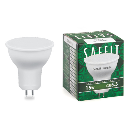 Лампа светодиодная SAFFIT SBMR1615 MR16 GU5.3 15W 2700K
