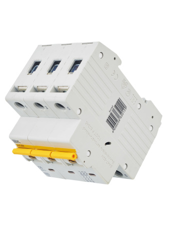 IEK KARAT Выключатель автоматический ВА47-60M 3Р 6А 6кА С