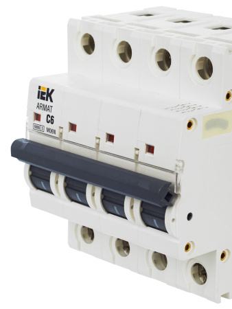 IEK ARMAT Автоматический выключатель M06N 4P C 6А