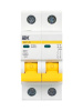 IEK KARAT Автоматический выключатель ВА47-29 2Р 25А 4,5кА х-ка С