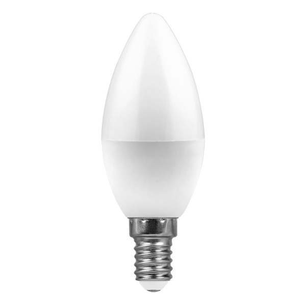 Лампа светодиодная Feron LB-97 Свеча E14 7W 175-265V 6400K