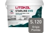 Затирка эпоксидная Litokol Starlike EVO S.120 свинцово-серый 1 кг L0485160002