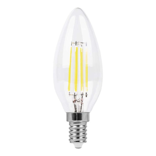 Лампа светодиодная Feron LB-58 Свеча E14 5W 230V 2700K