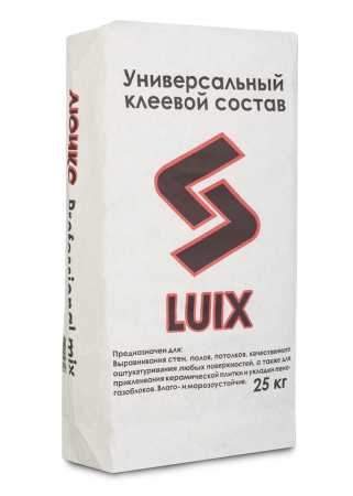 Клей для плитки LUIX "Русеан" для внутренних работ 25 кг