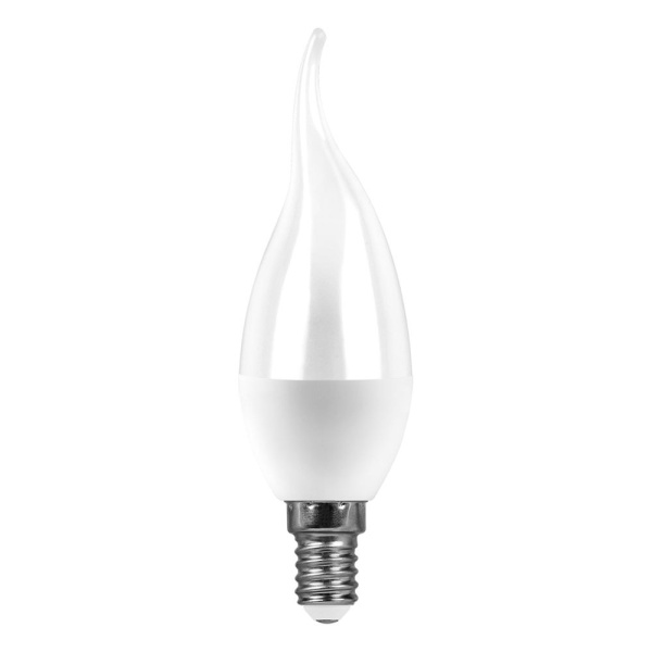 Лампа светодиодная Feron LB-97 Свеча на ветру E14 7W 175-265V 4000K