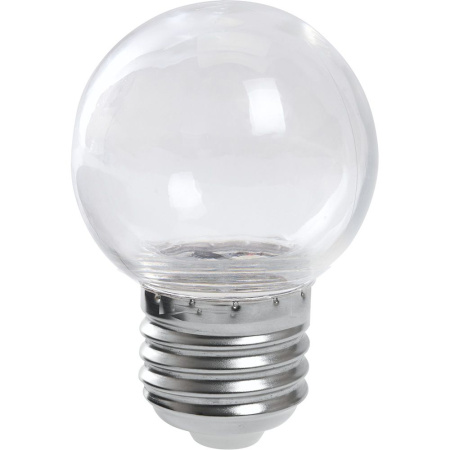 Лампа светодиодная Feron LB-37 Шарик прозрачный E27 1W 2700K