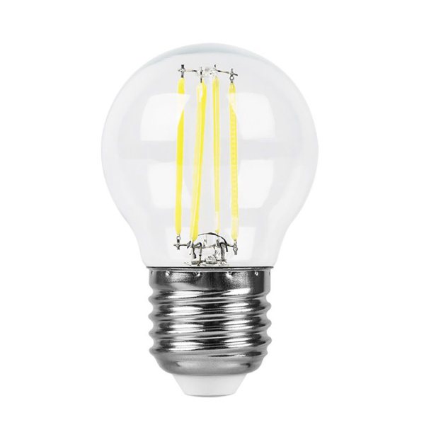 Лампа светодиодная Feron LB-52 Шарик E27 7W 230V 6400K
